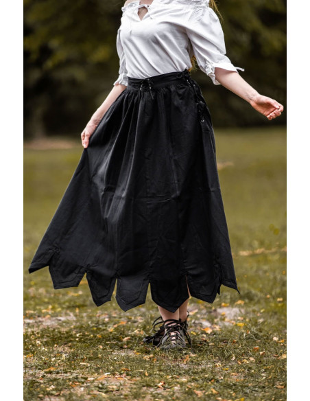 Medieval skirt with embroidery Svenja... Medieval skirt with embroidery Svenja...