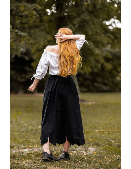 Medieval skirt with embroidery Svenja... Medieval skirt with embroidery Svenja...