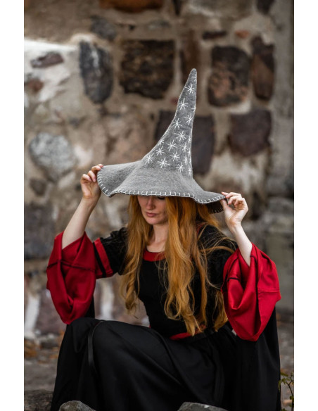 Witch hat Star model, Gray color Witch hat Star model, Gray color