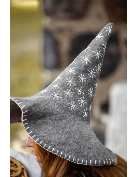 Witch hat Star model, Gray color Witch hat Star model, Gray color