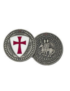 Knights Templar coin, old silver