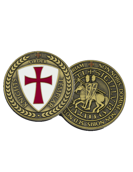 Knights Templar coin, old gold