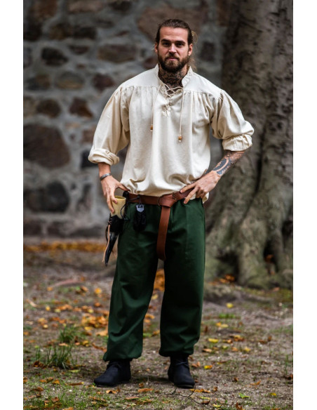 Medieval shirt Leopold model, natural...