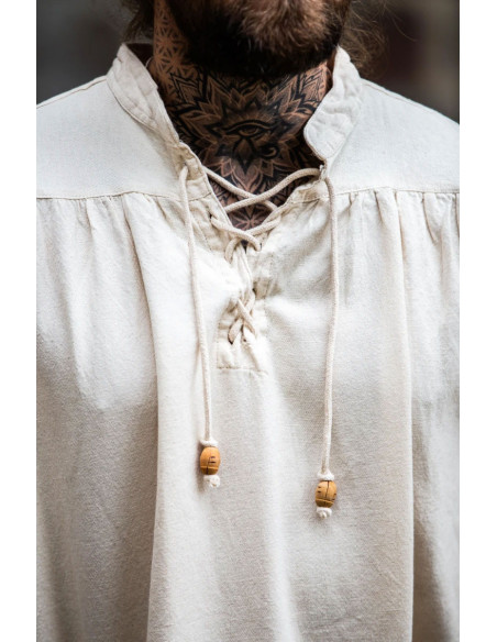 Medieval shirt Leopold model, natural...
