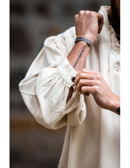 Medieval shirt Leopold model, natural...