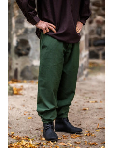 Soft green medieval pants