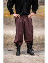 Vincent pirate pants, brown color