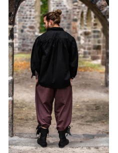 Vincent pirate pants, brown color 2