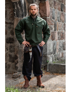 Dirk medieval pants, black color 2