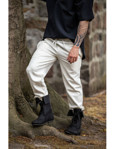 NATURAL color Unisex medieval pants...