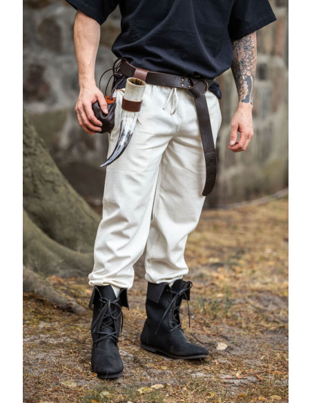 NATURAL color Unisex medieval pants...