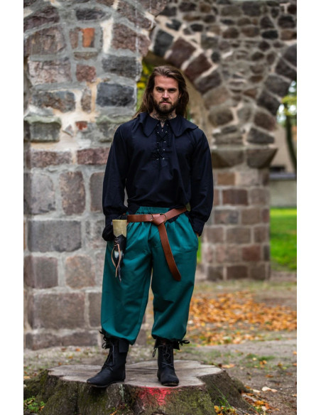 Vincent pirate pants, green color