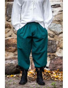 Vincent pirate pants, green color 2