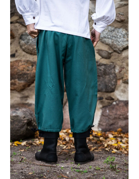 Vincent pirate pants, green color