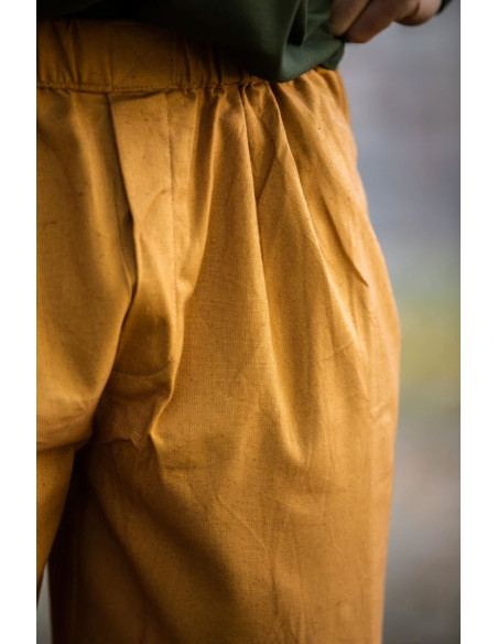 Vincent pirate pants, honey brown color