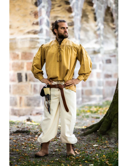 Gerold medieval trousers, natural...