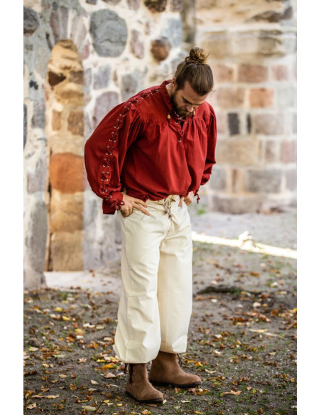 Gerold medieval trousers, natural...