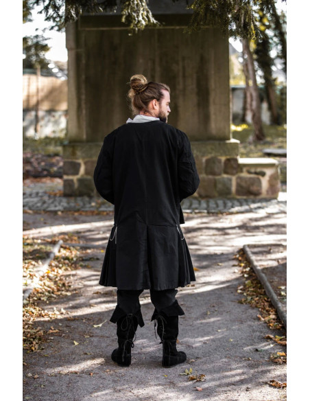 Black pirate coat Edward model