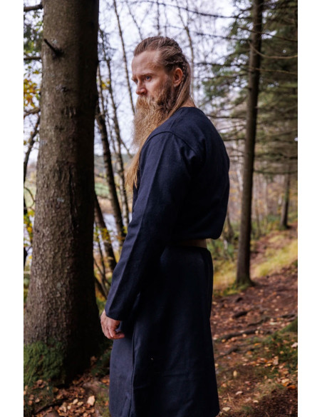 Open Viking tunic in wool Balder...