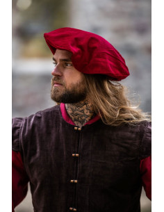 Renaissance red cotton Parlota, Kurt model