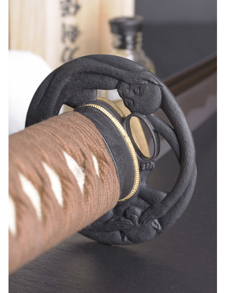 Katana of the three Hanwei monkeys...