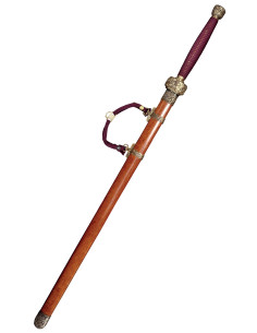 Two-handed Chinese Gim Sword (122.9 cm.) 2