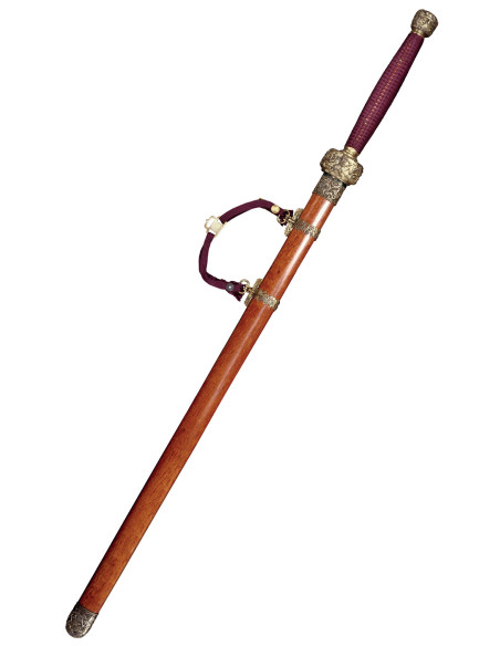 Two-handed Chinese Gim Sword (122.9 cm.)