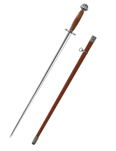 Chinese Sword Breaker with case (97.2 cm.)