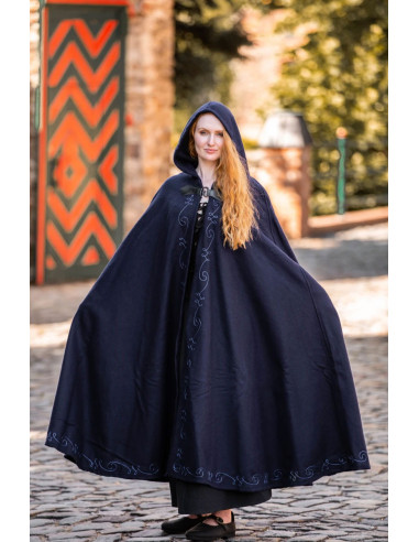 hooded cloak coat