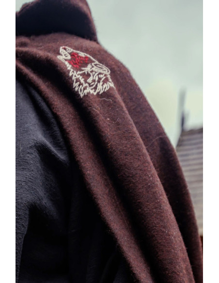 Alpha Viking cloak with wolf...