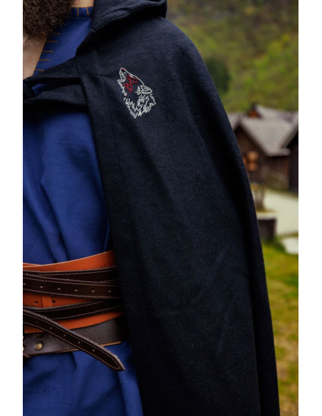 Alpha Viking cloak with wolf...