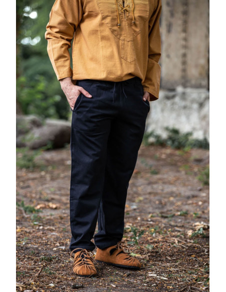 Low roman sandals in brown suede