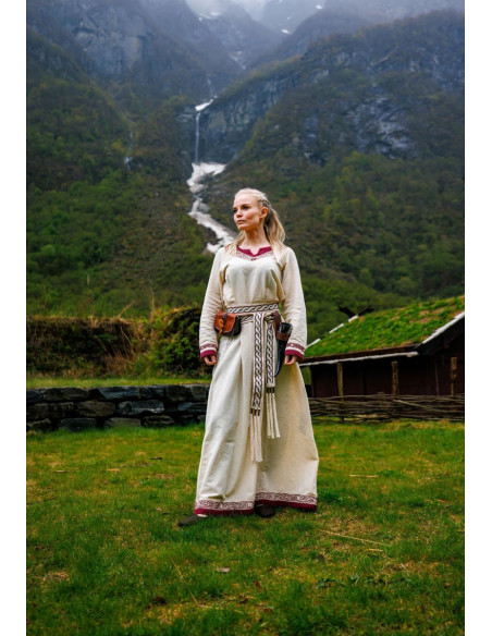 Viking belt model Elina, natural...