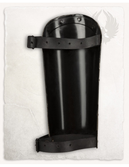 Balthasar medieval greaves, polished...