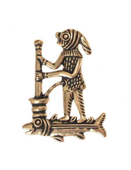 Pilgrim Doctor Monkey brooch in bronze Pilgrim Doctor Monkey brooch in bronze