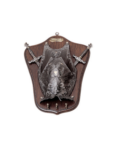 Medieval panoply, keychain type, with...