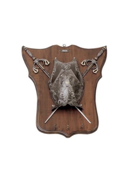 Medieval panoply, keychain type, with...