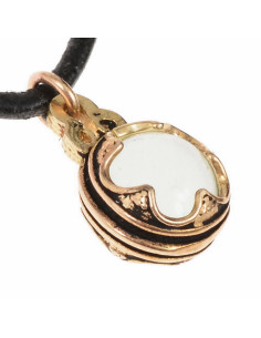 Viking ball miniature bronze pendant