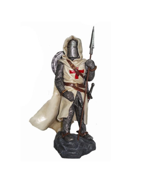 Miniature Templar Knight with spear...
