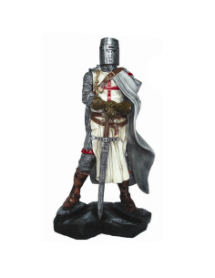 Medieval Templar miniature knight with sword (35 cm.)