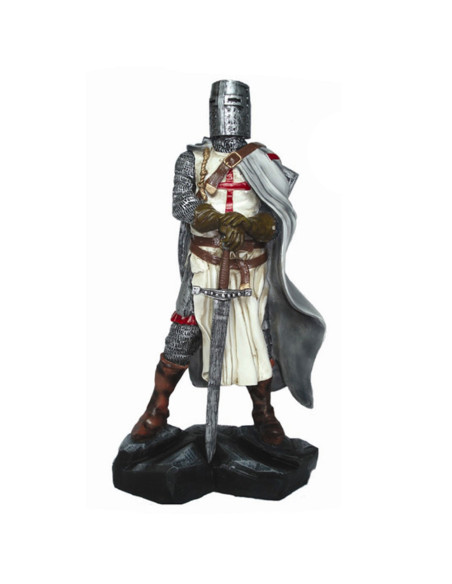 Medieval Templar miniature knight...
