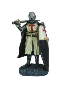 Knight Templar sword and shield miniature (12 cm.)