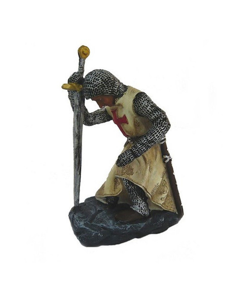 Miniature medieval Knight Templar...