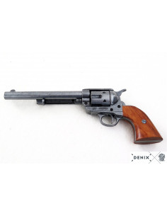 Peacemaker USA blued revolver, long barrel, year 1873 2
