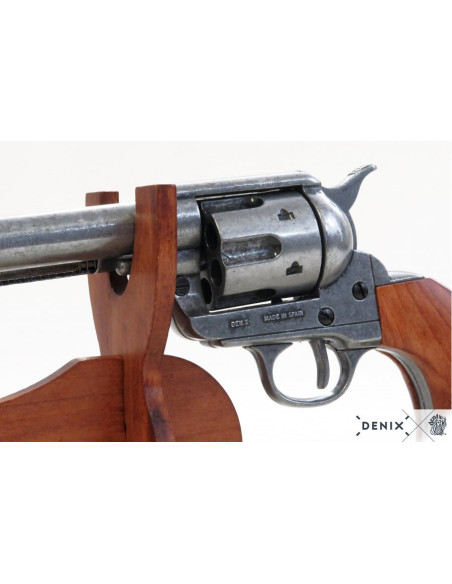 Peacemaker USA blued revolver, long... Peacemaker USA blued revolver, long...