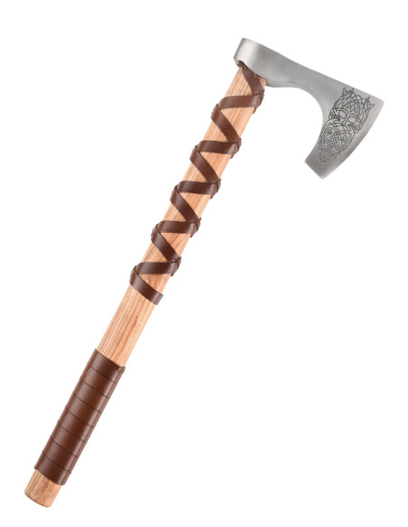 Norwegian cast steel ax with...