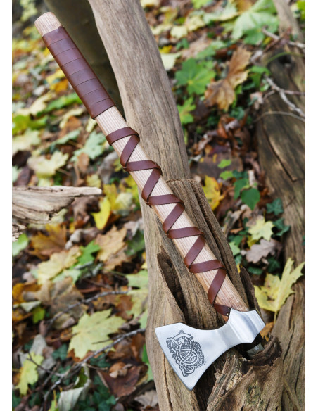 Norwegian cast steel ax with...