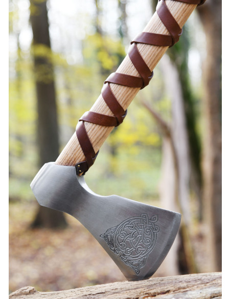 Norwegian cast steel ax with...