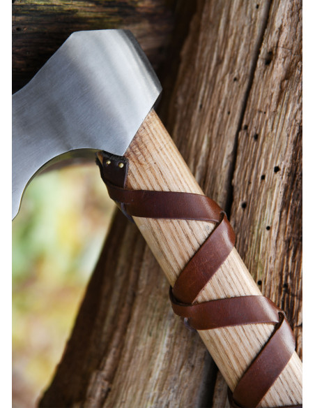 Norwegian cast steel ax with...
