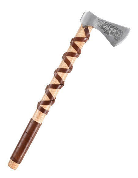 Norwegian cast steel ax with...